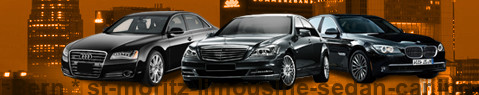 Private transfer from Bern to Saint Moritz with Sedan Limousine