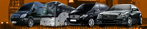 Private transfer from Lugano to Saint Moritz