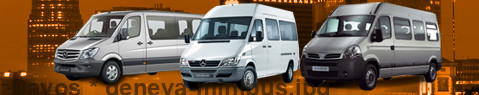 Private transfer from Davos to Geneva with Minibus
